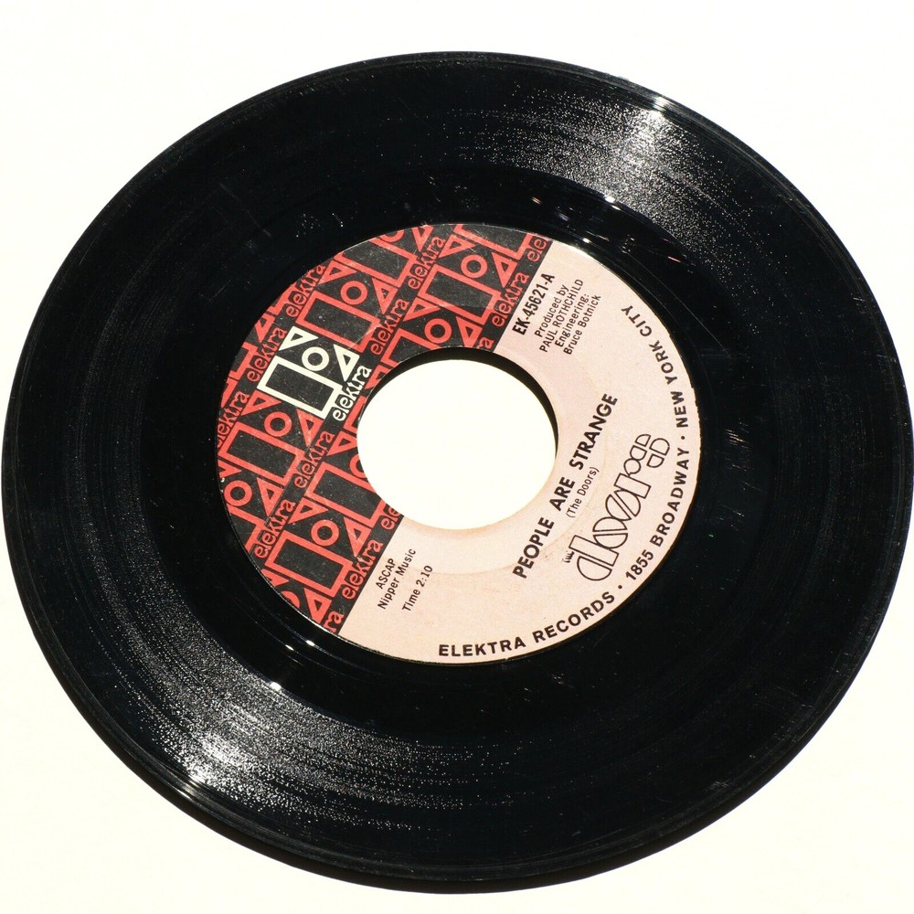 The Doors People Are Strange/Unhappy Girl 45 rpm Vinyl 7" Single Record EK-45621 - Picture 8 of 9